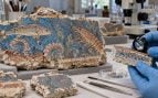 Arqueología Romana, hallan pigmento azul egipcio en Roma, nueva forma de usar azul egipcio en el Imperio Romano, hallazgo arqueológico Imperio Romano.