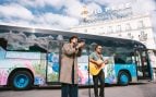 Un concierto sorpresa de Inazio en la Puerta del Sol adelanta la emoción del Jardín de las Delicias de la mano de Endesa y EMT