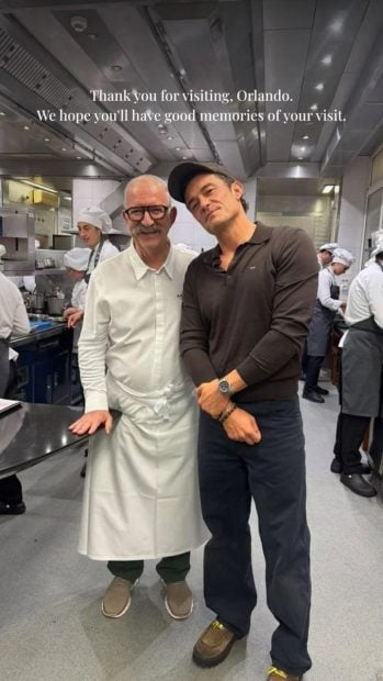 orlando bloom san sebastain hotel restaurante