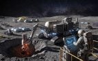 Agua en la luna