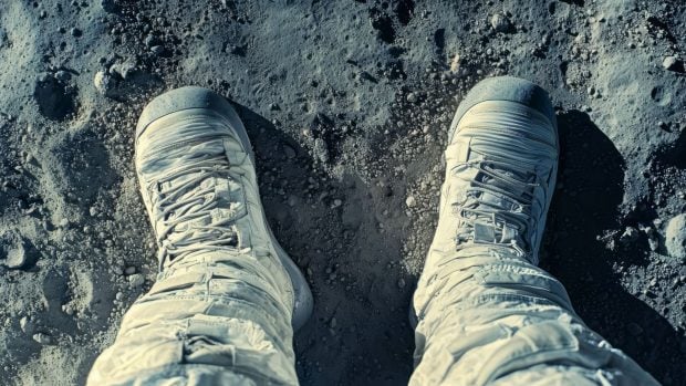 Botas astronauta