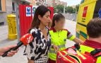 Gabriela Guillén siendo trasladada al hospital. (Foto: 'Y ahora Sonsoles')