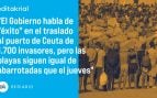 Lo comido por lo servido: salen 1.700 y las playas se pueblan con otros 1.700