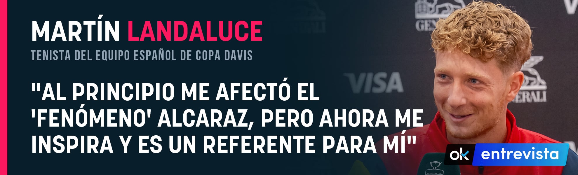 Landaluce: Al principio me afectó el