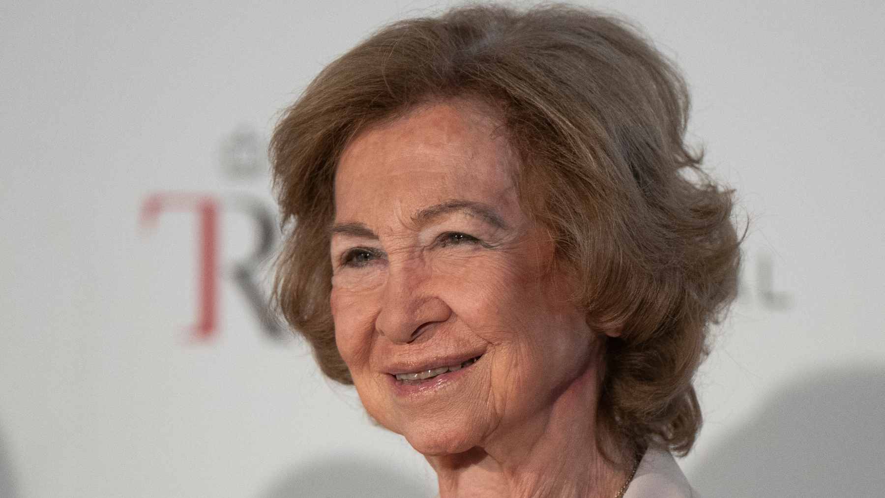 La Reina Sofía en el Teatro Real de Madrid. (Foto: Europa Press)