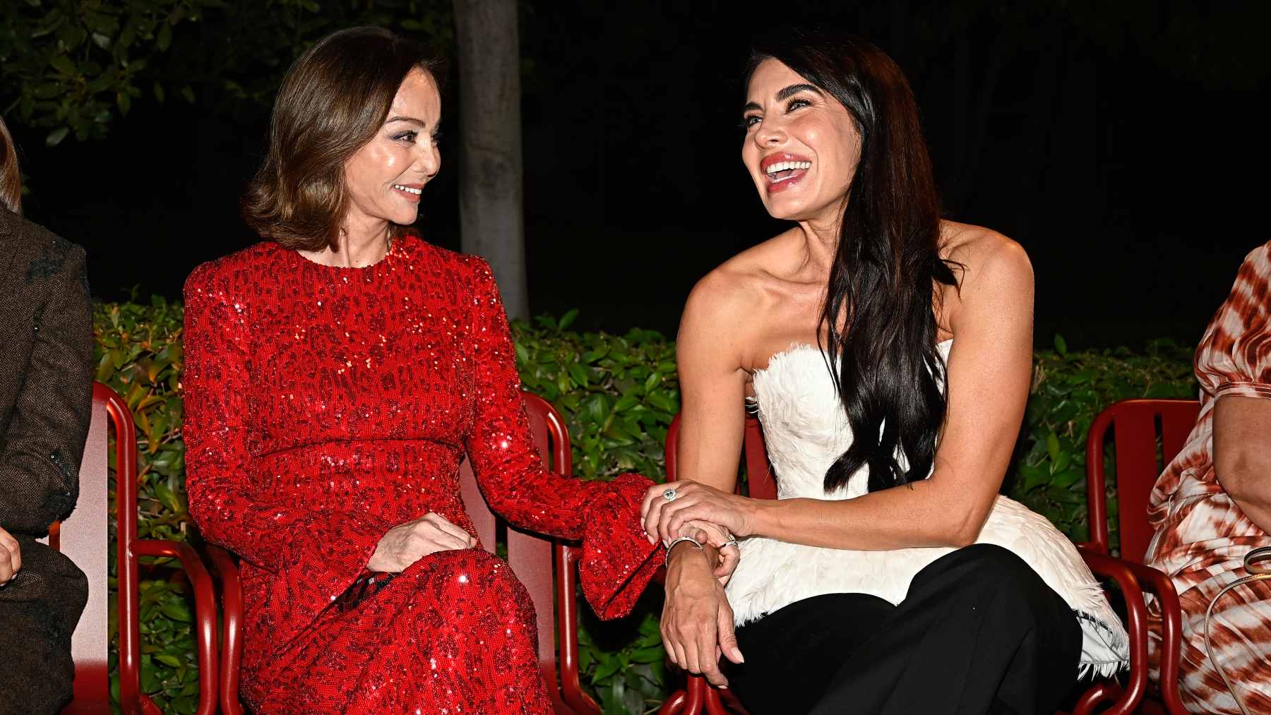 Isabel Presyler y Pilar Rubio en la MBFWM. (Foto: Europa Press)