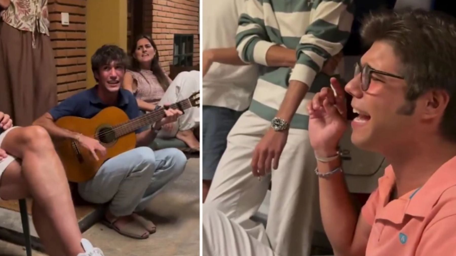 La familia Caño, cantando la canción ‘Dama y Vagabundo’ (COPE).