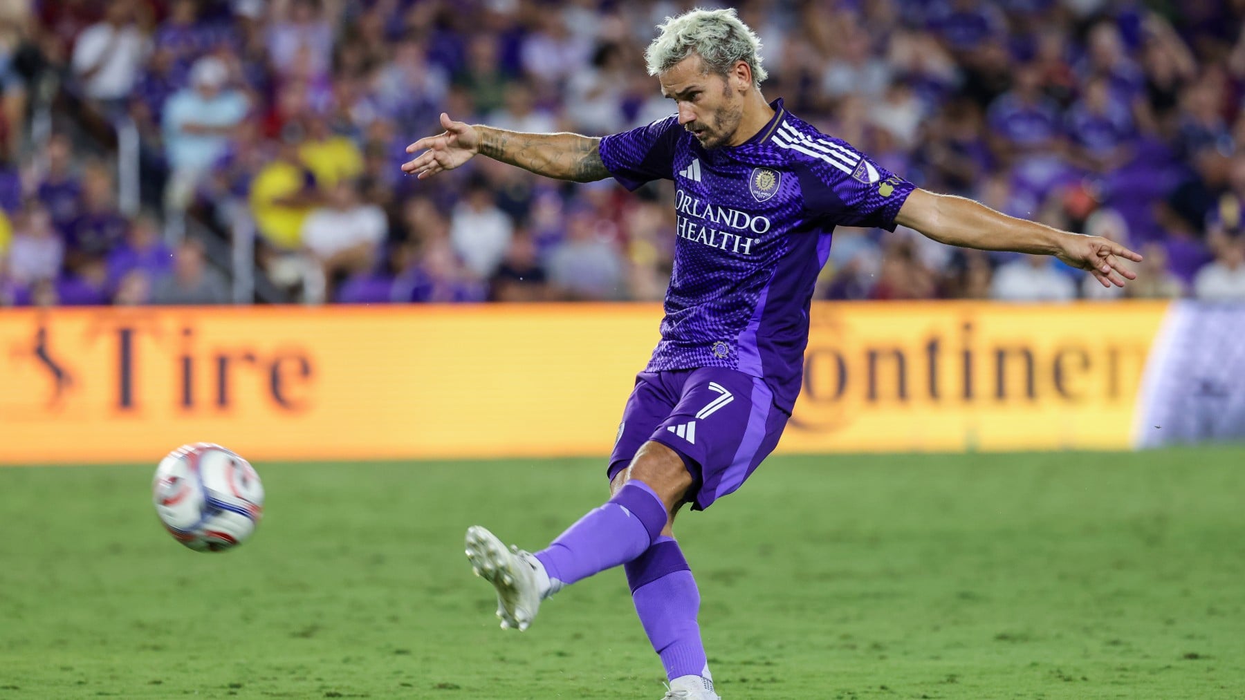 Griezmann durante un partido con Orlando. (Getty)
