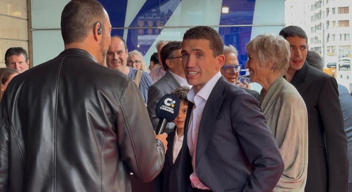 Jaime Lorente en el Festival de Cine de San Sebastián. (OKDIARIO)