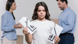 Niños que crecieron en casas con cambios de humor