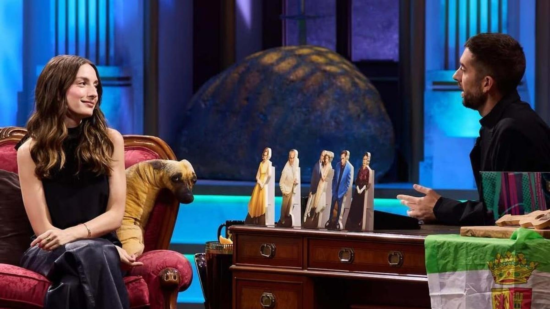 María Valverde y David Broncano en ‘La Revuelta’ (TVE).