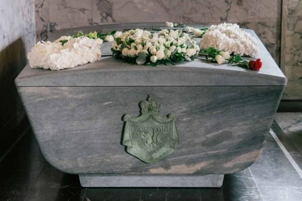 El sarcófago del rey Harald. (Foto: Ola Vatn, The Royal Court)