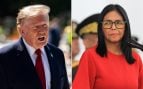 Trump se reunirá por primera vez con Delcy Rodríguez el próximo martes en Nueva York