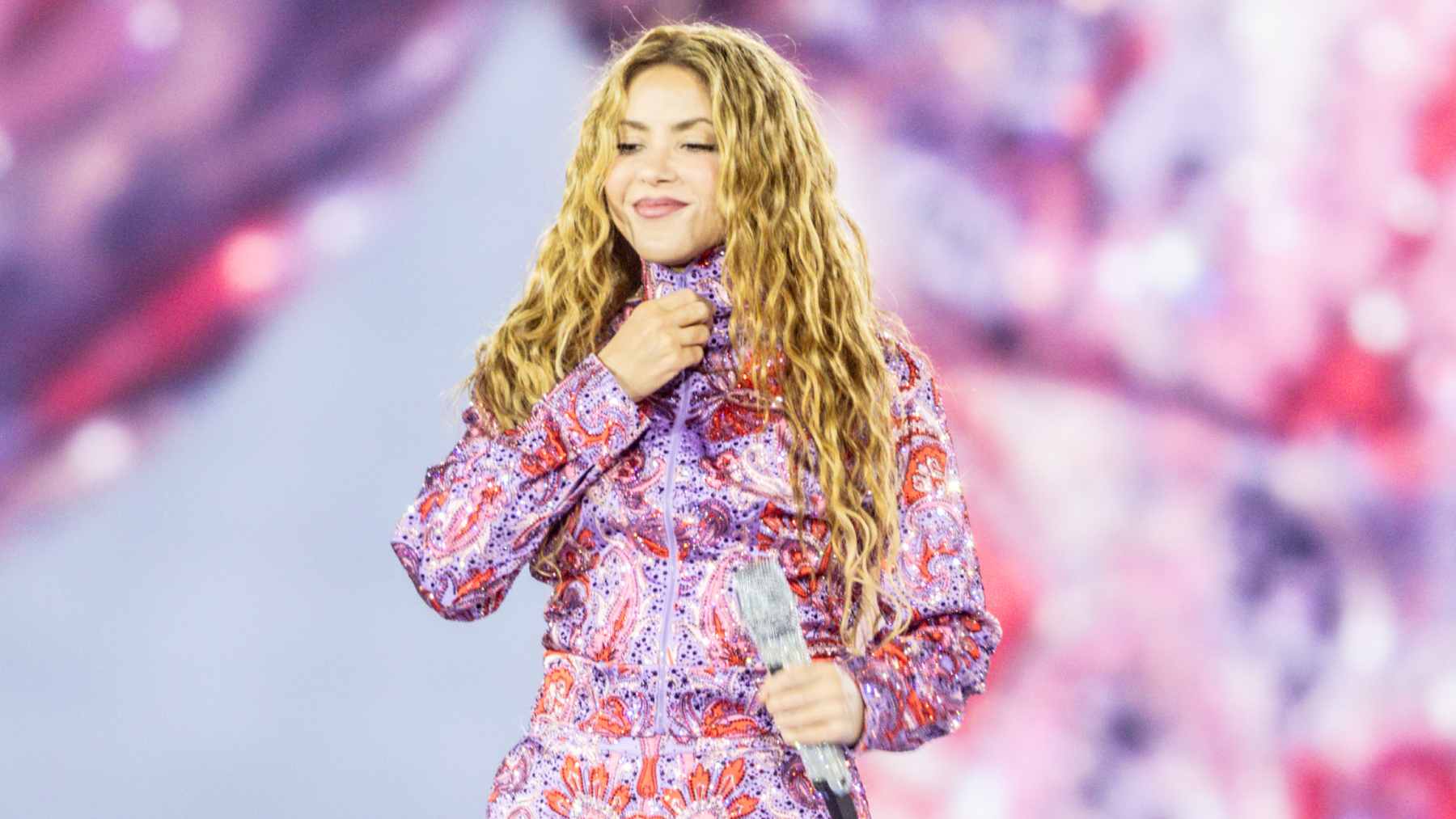 Shakira en el primer concierto de su residencia en Madrid. (Foto: Europa Press)