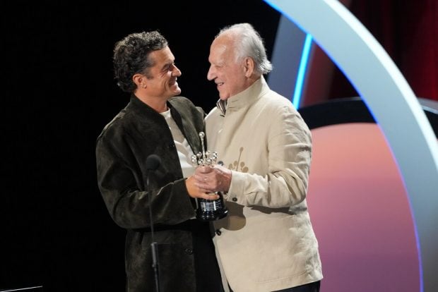 Orlando Bloom entrega a Werner Herzog el primer Premio Donostia