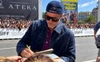 Brad Pitt a su llegada a San Sebastián. (Foto: COOL)
