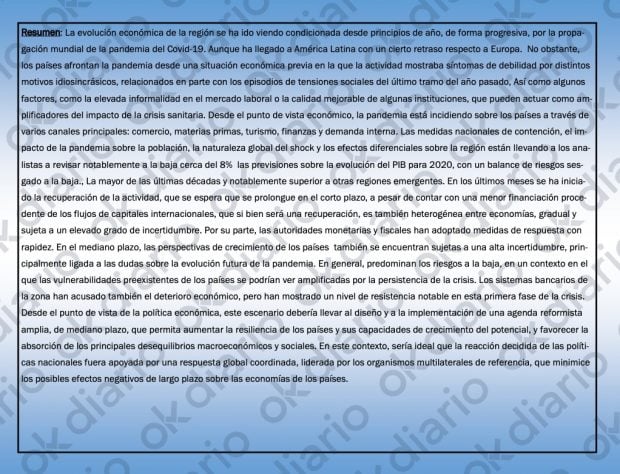 Una de las 9 páginas del informe realizado por José Luis Rodríguez Zapatero para justificar el cobro de 145.200 €.