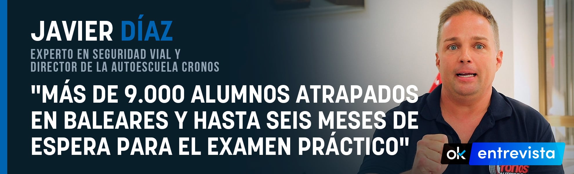 Caos en las autoescuelas: más de 9.000 alumnos atrapados en Baleares y hasta seis meses de espera para el examen práctico