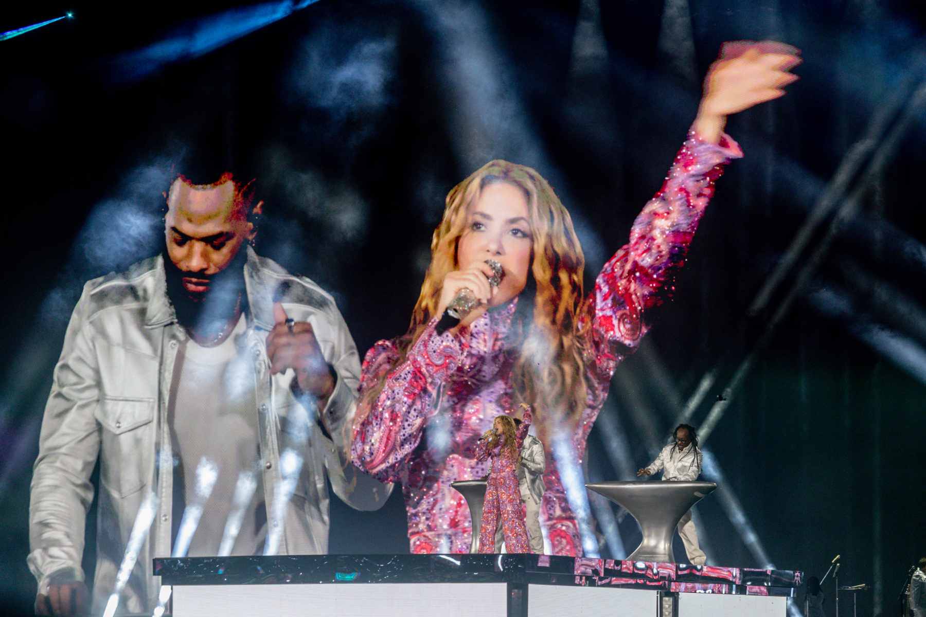 Shakira en su concierto en Madrid. (Foto: Europa Press)