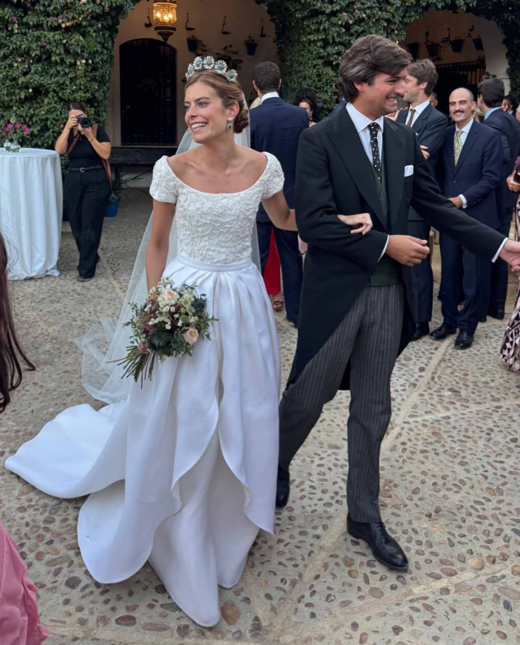 Cristina Escudero M&aacute;rquez y Jos&eacute; San Mart&iacute;n. (Foto: @ tdelacierva)