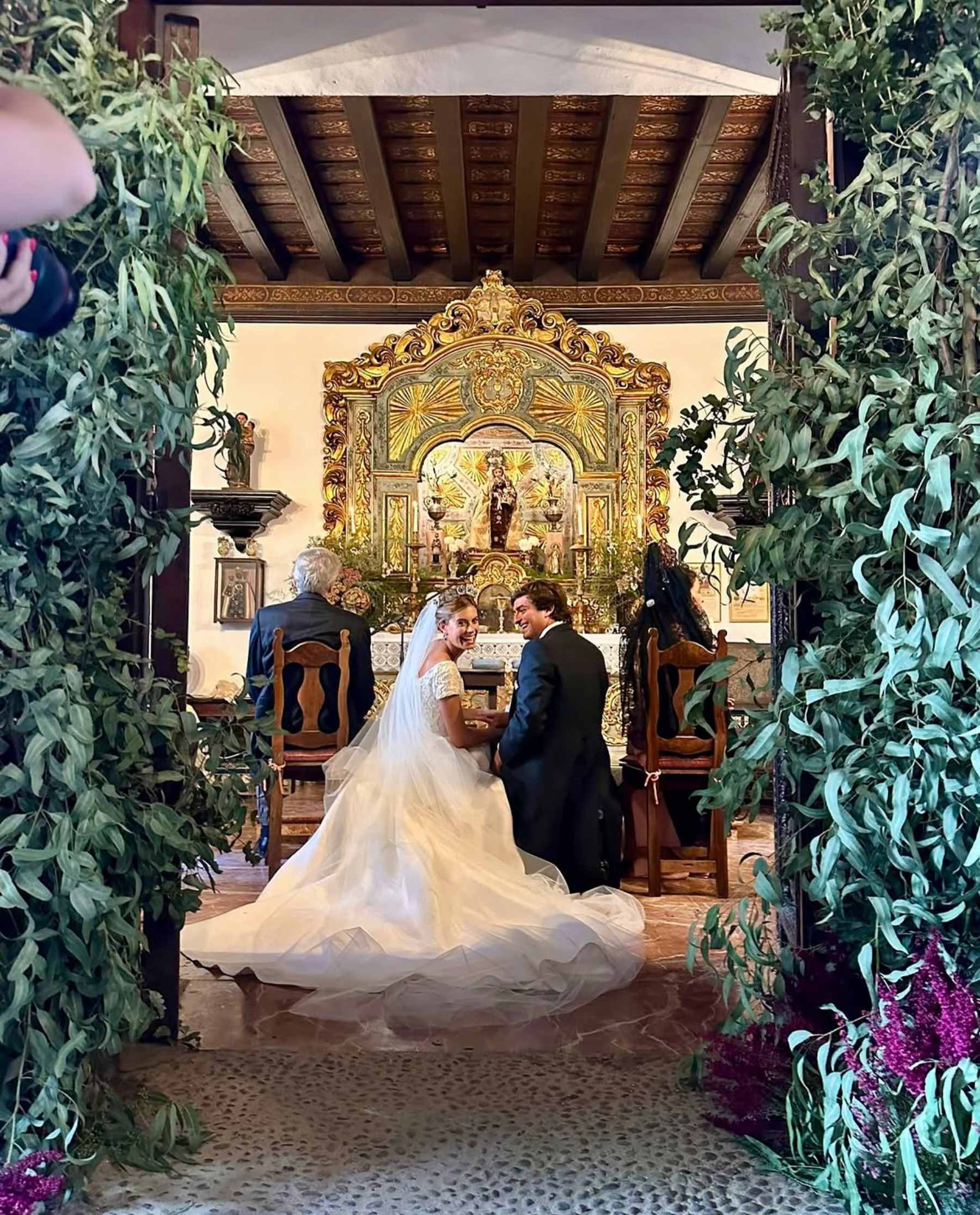 Cristina Escudero M&aacute;rquez y Jos&eacute; San Mart&iacute;n. (Foto: @ tdelacierva)