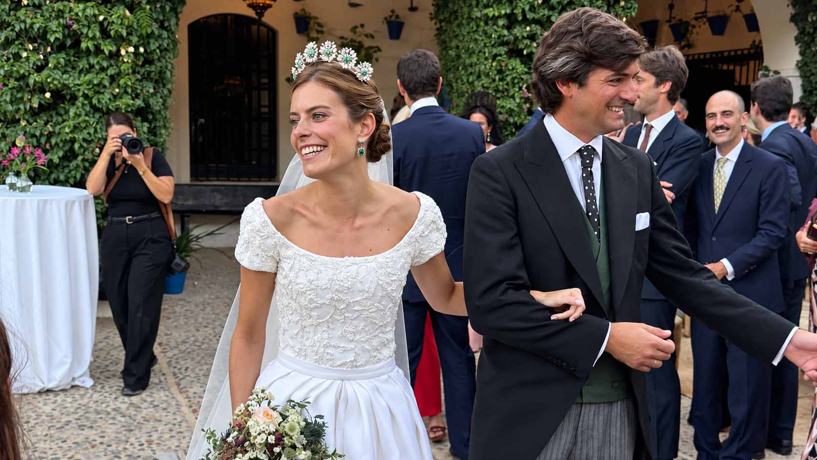 Cristina Escudero Márquez y José San Martín. (Foto: @ tdelacierva)