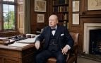 Winston Churchill ex primer ministro inglés. Imagen generada con IA.