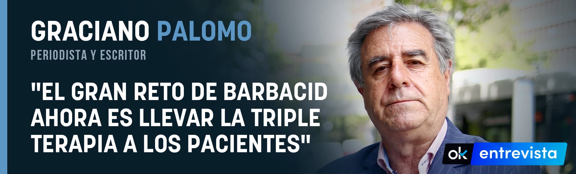 Graciano Palomo: El gran reto de Barbacid ahora es llevar la triple terapia a los pacientes