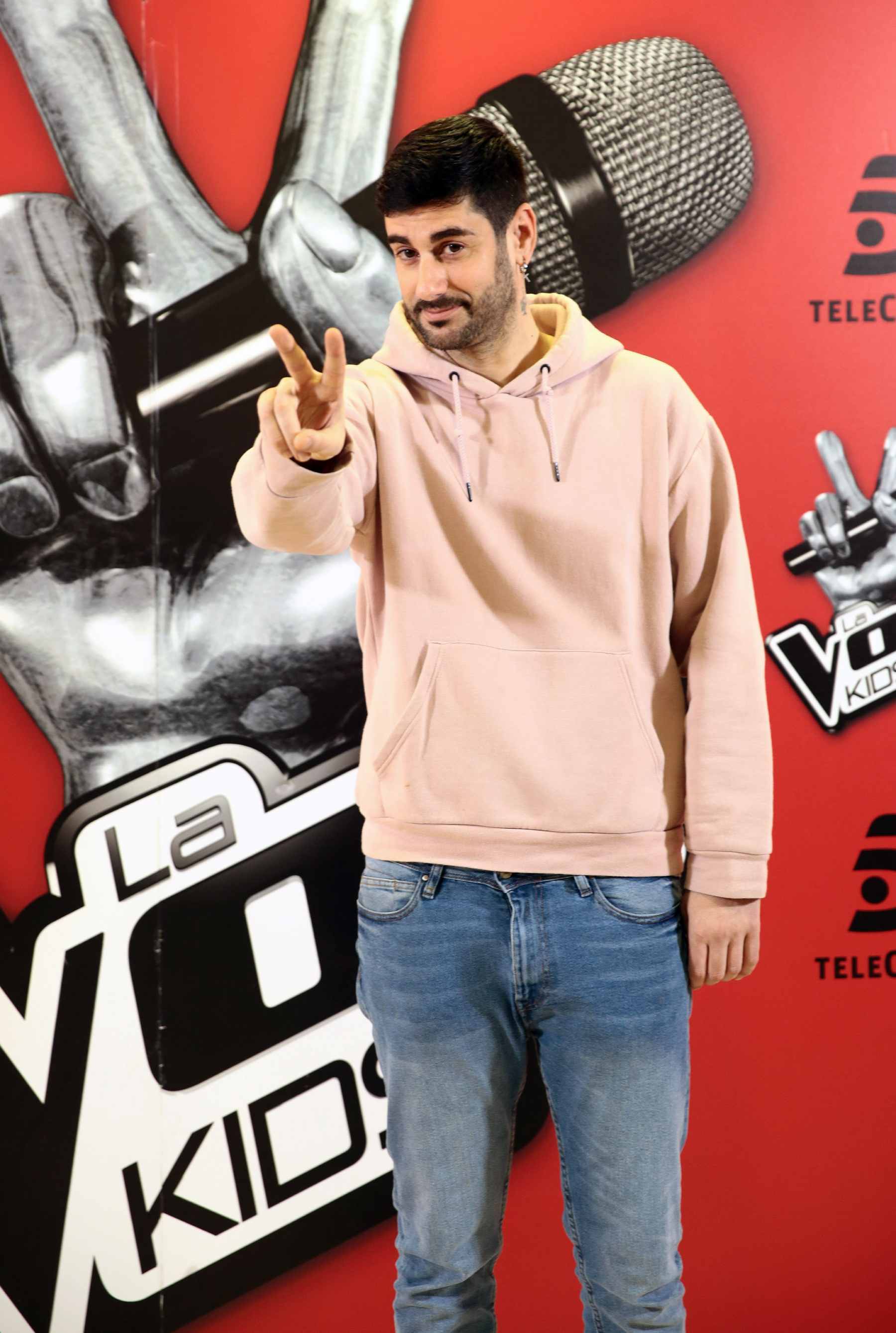 Melendi en 'La Voz'. (Foto: Europa Press)