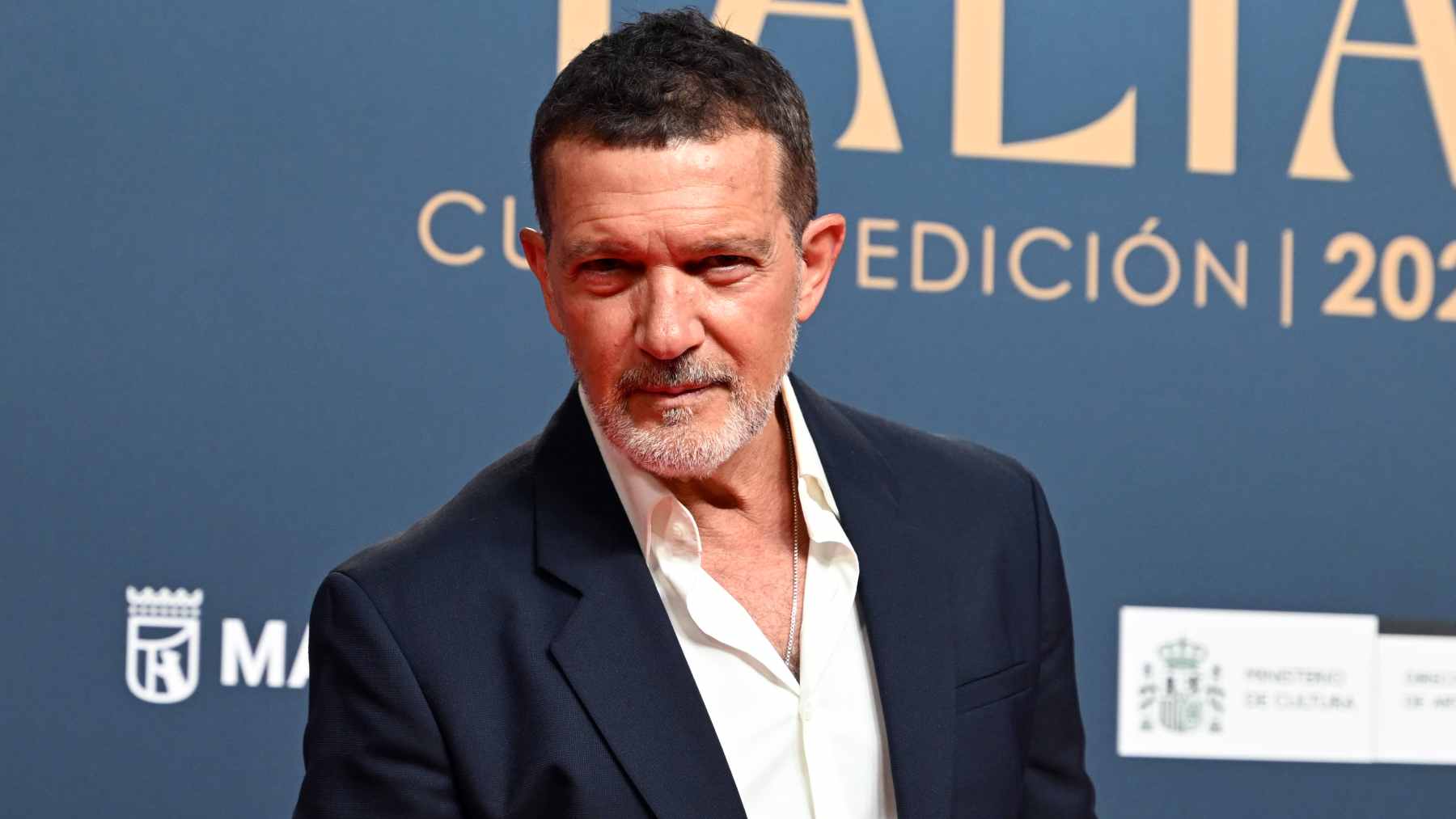 Antonio Banderas en un evento en Madrid. (Foto: Europa Press)