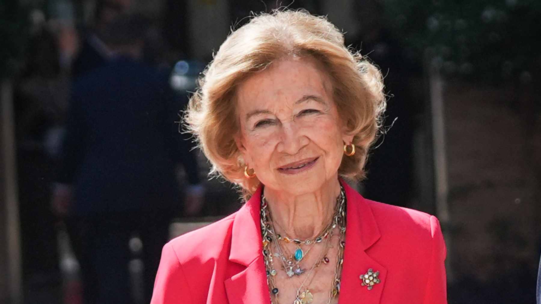 La Reina Sofía en Sevilla. (Foto: Europa Press)
