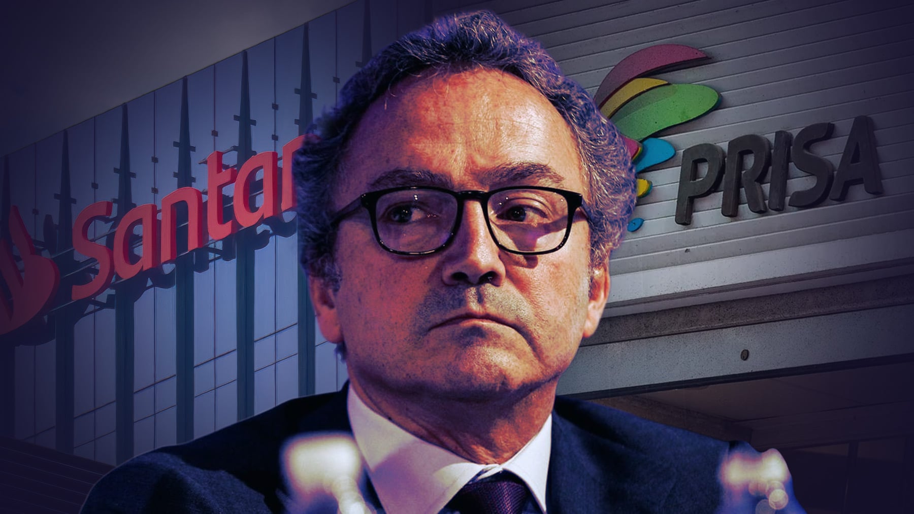Polanco refinancia sus préstamos con el Santander para mantenerse en Prisa y eleva la deuda a 74 millones