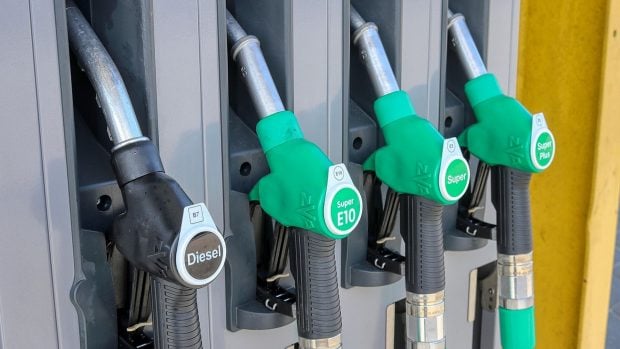 precio gasolina y diesel