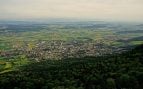Vista de Grenchen y sus alrededores, en el cantón de Soleura (Suiza)