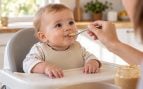 Bebé, maní, niños, comportamiento