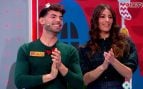 Brian Pérez junto a Laura Moure. (Atresmedia)