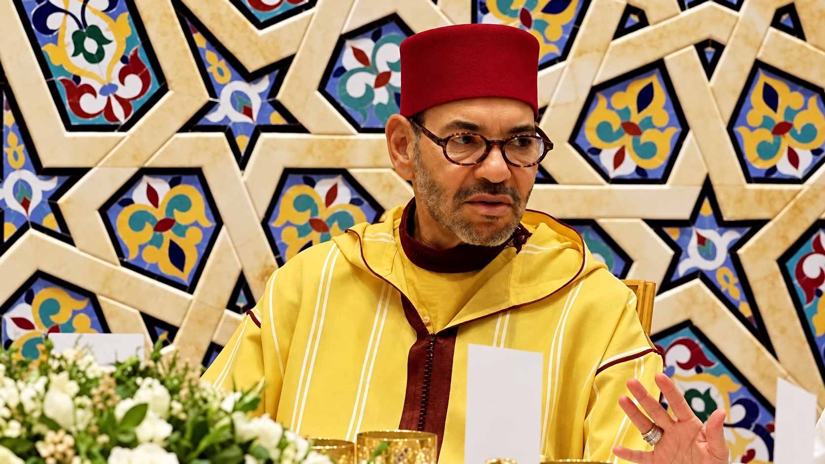 Mohamed VI en un acto oficial. (Foto: Europa Press)
