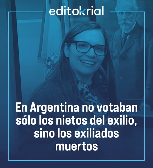 En Argentina no votaban sólo los nietos del exilio, sino los exiliados muertos