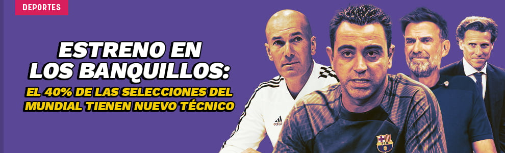 Xavi, Klopp, Zidane, Forlán...: el 40% de los banquillos del Mundial cambia de dueños