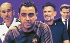 Zidane, Xavi, Klopp y Forlán