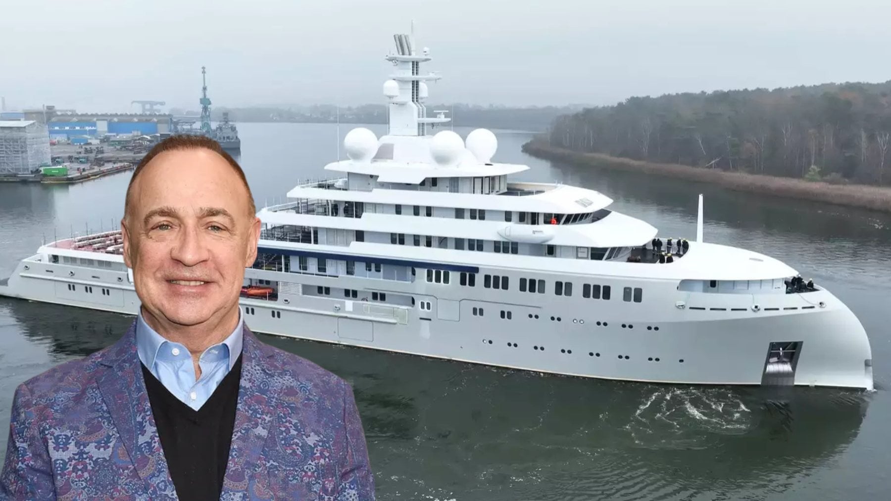 Len Blavatnik. (Foto: Lürssen)