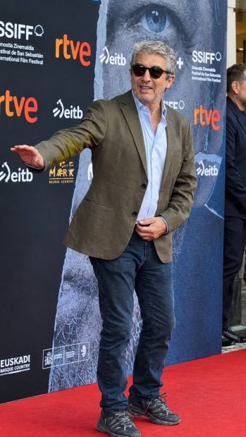 Ricardo Darín en San Sebastián. (Foto: COOL)