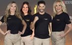 Montaje de imágenes de Yola Berrocal, Laura Cuevas, Asraf y Rosa Benito en Supervivientes All Stars 3 (Mediaset).