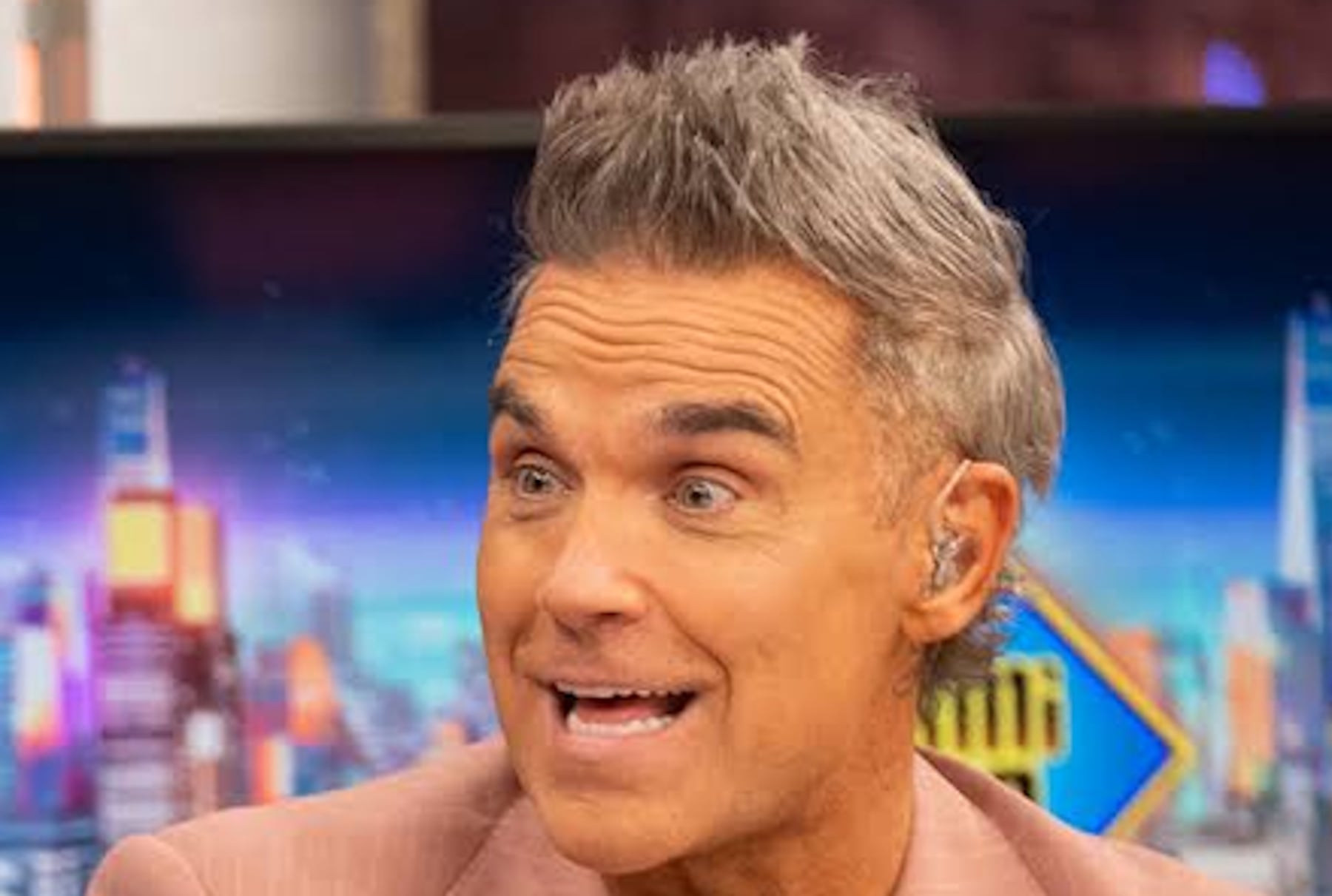 Robbie Williams en ‘El Hormiguero’. (Foto: Atresmedia)