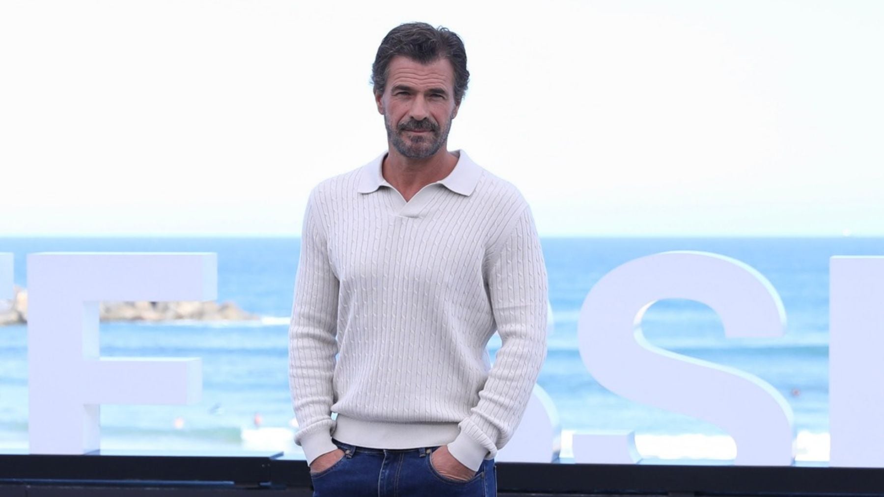 Rodolfo Sancho en el Festival de San Sebastián. (Atresmedia)