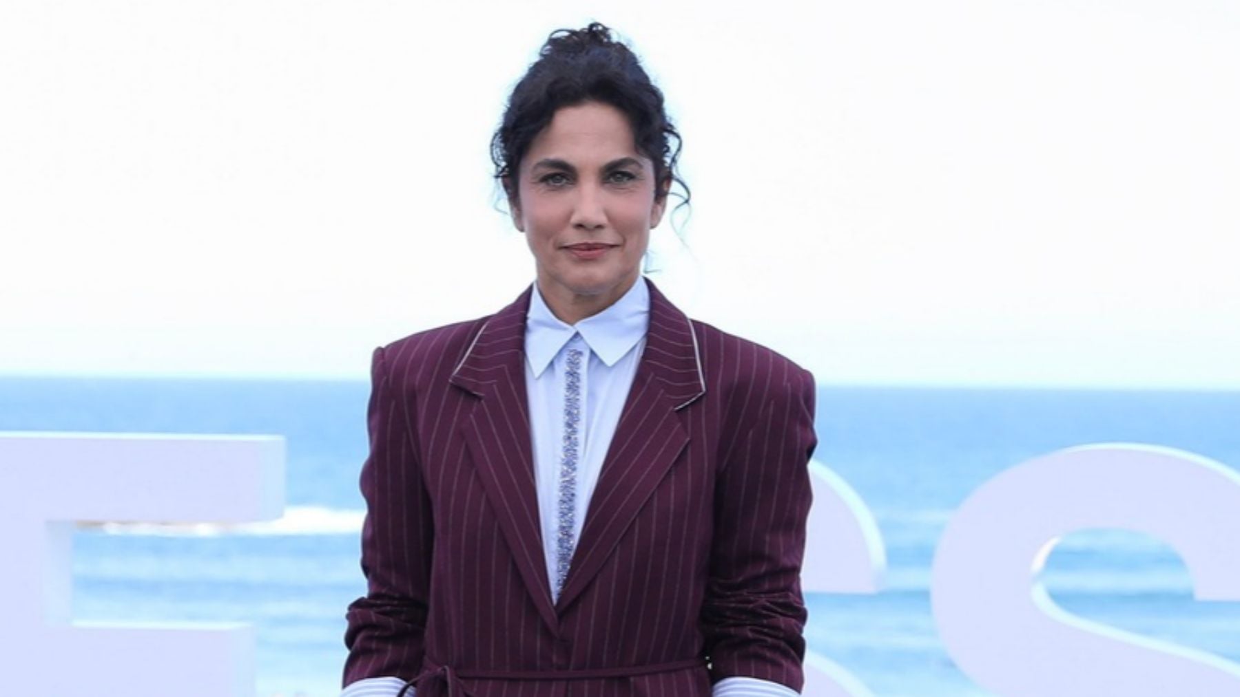 Toni Acosta en el Festival de San Sebastián. (Atresmedia)