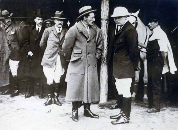 Jacobo Fitz-James Stuart y Winston Churchill. (Foto: Fundaci&oacute;n Casa de Alba)