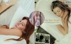 Montaje de imágenes de una portada de la portada del disco de La Oreja de Van Gogh y de un anuncio protagonizado por Leire Martínez (Instagram/Sony Music/TikTok).).