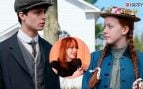 Escena de Anne with an E. (Netflix) / Amybeth McNulty en el pódcast. (YouTube)