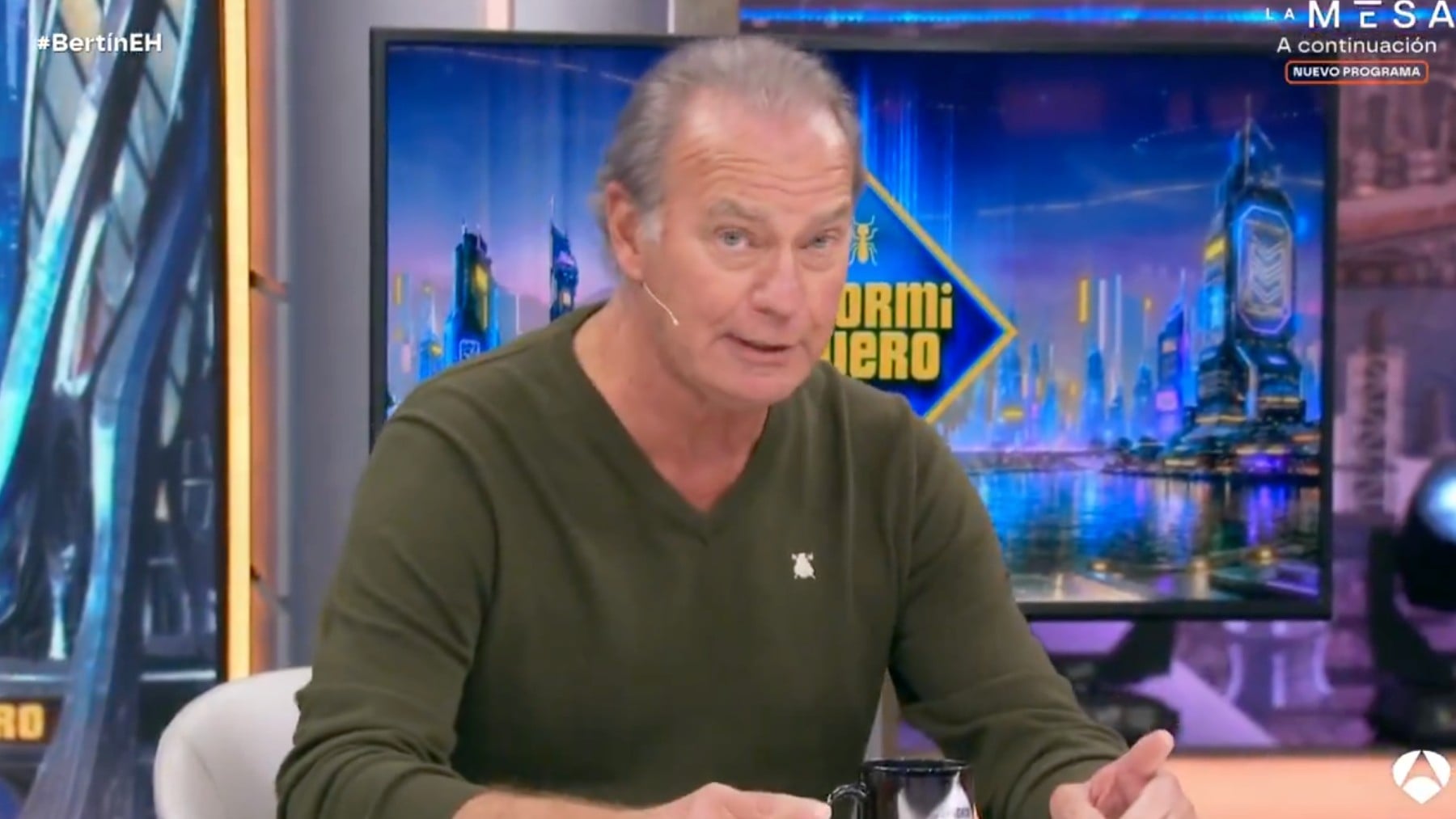 Bertín Osborne en ‘El Hormiguero’ (Antena 3).